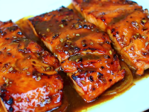 Marinadă de pește cu sos de soia și zahăr brun, o explozi de arome pentru papilele tale gustative / Foto: Captură video youtube