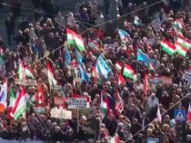 Proteste în Ungaria. Mii de persoane au manifestat la Budapesta: „Nu ne trageţi la răspundere, nu ne pedepsiţi!”