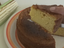 Torta de jojoto, o delicioasă pâine de porumb pufoasă, în blender. În doar câteva minute vei avea un deliciu pe masă. FOTO: captură video YouTube @RecetasGratis.net