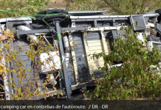 Franța. O româncă și-a pierdut viața după un tragic accident cu autorulota condusă de soțul său. FOTO: captură lindependant.fr