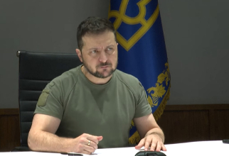Zelenski declară că orașul Lyman recucerit de Ucraina este "complet curățat" de forțele lui Putin