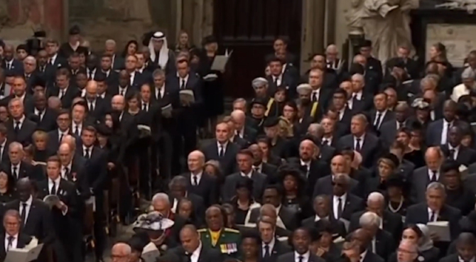 Klaus Iohannis, mesaj la funeraliile Reginei Elisabeta: „Exprim încă o dată, în numele poporului român, întreaga noastră compasiune”