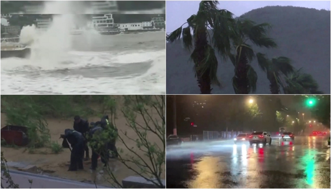 Taifunul Muifa: Peste 1 milion de oameni evacuaţi şi sute de zboruri anulate. Este cel mai violent din 2022
