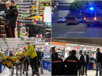 Atac într-un supermarket din Italia: Un bărbat a început să înjunghie la întâmplare oamenii. Fotbalist de la Arsenal, printre victime