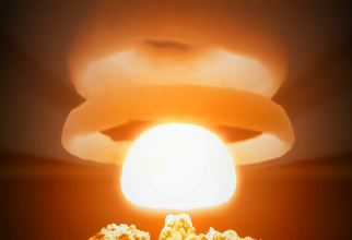 Presa rusă prezintă imagini înfiorătoare cu nori de ciuperci 'în anticiparea unui conflict nuclear' - VIDEO / Foto: Captură video youtube