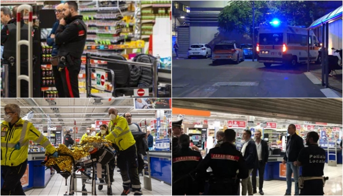 Atac într-un supermarket din Italia: Un bărbat a început să înjunghie la întâmplare oamenii. Fotbalist de la Arsenal, printre victime