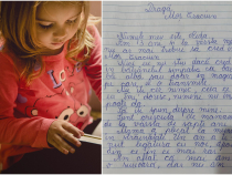 Scrisoare sfâșietoare către Moș Crăciun a fetiței crescută de bunică, cu mama plecată în străinătate: "Fă-o pe mama să sune, măcar atât!"