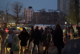 Kievul, lăsat de ruși în întuneric. Mesajul emoționant transmis de Ministerul Apărării din Ucraina: „My way” - VIDEO