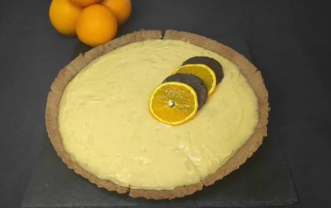 Tartă cu mandarine delicioasă. Nu vei mai dori alt desert! FOTO: captură video YouTube @RecetasGratis.net 