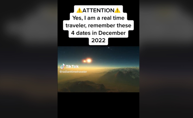 „Călătorul în timp” anunță „Eliberarea”. Evenimentul uriaș va avea loc în câteva zile: „Amintește-ți aceste patru date din decembrie 2022”