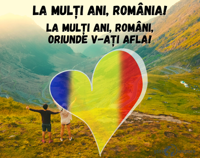 01 Decembrie - Ziua Națională a Românie. La mulți ani, români, oriunde v-ați afla!