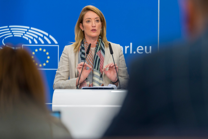 Roberta Metsola, presedintele Parlamentului European (Sursa foto: Facebook/Roberta Metsola)