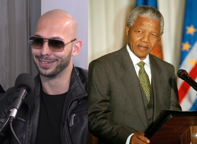 Andrew Tate se compară cu Nelson Mandela în timp ce vorbește din închisoare / Foto: Captură video youtube