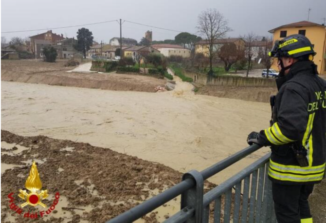 Inundații în italia