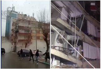 Mii de clădiri au picat în urma seriei de cutremure din Turcia