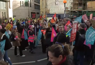 Profesorii și funcționarii publici din Marea Britanie se alătură grevei masive de miercuri / Foto: Captură video youtube