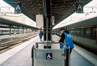 Tren din Franța (Sursa: Pexels)