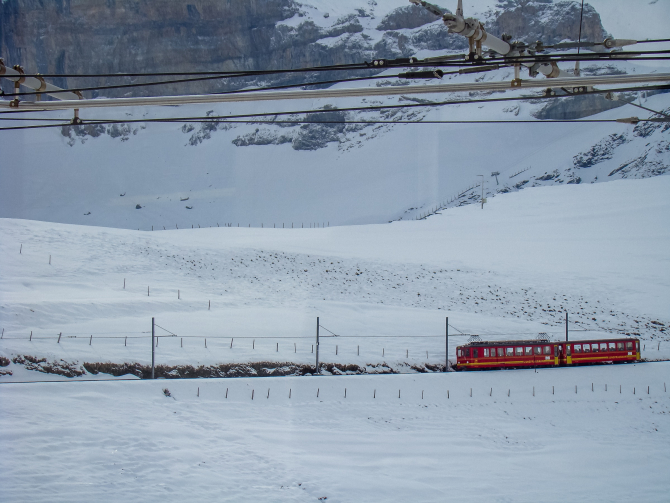 Două trenuri au deraiat Elveția (Foto ilustrativ)