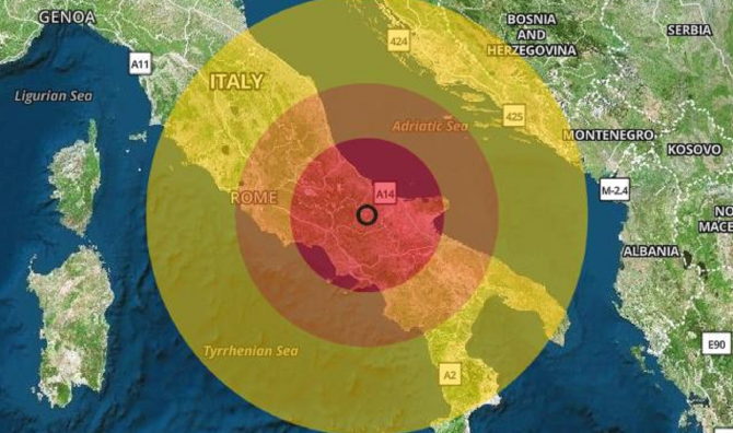 Panică în Italia, după un cutremur de 4,6. Oamenii au ieșit în miezul nopții afară în pijamale: „Șocul a fost puternic”