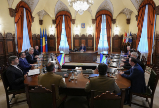 Ședință CSAT, convocată de Klaus Iohannis. Ultimele decizii luate pentru situaţia de securitate din regiunea Mării Negre. FOTO: presidency.ro