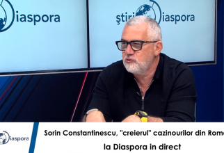 Sorin Constantinescu a participa la emisiunea Diaspora în Direct, moderată de Bogdan Bolojan