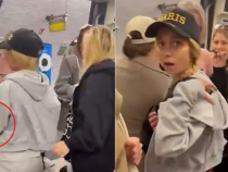 Jaf de buzunare dejucat în metroul din Madrid. O femeie a filmat grupul de românce: „Dacă fură mai puțin de 300 de euro, poliția nu face nimic..” / Foto: Captură video youtube