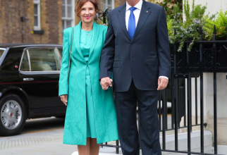 Noi imagini de la Londra. Klaus Iohannis și soția sa participă la încoronarea Regelui Charles al III-lea. Sursa foto: facebook/Klaus Iohannis