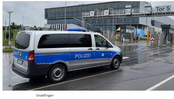 Atac armat în Germania! Un bărbat a deschis focul la uzina Mercedes: Doi oameni și-au pierdut viața. FOTO: captură tagesschau.de