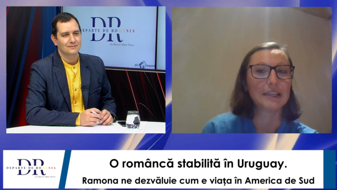 Ramona Brehoi este invitata zilei la emisiunea Departe de România