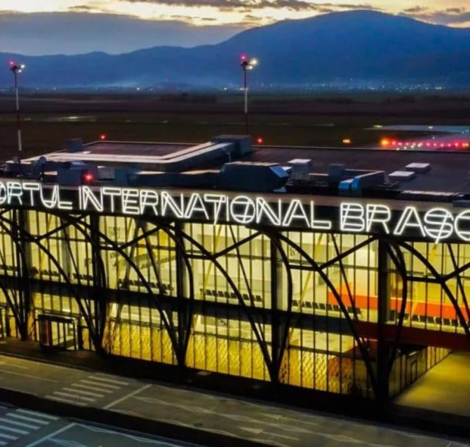 Aeroportul Ghimbav-Brașov devine operațional. Prima aterizare oficială a unei aeronave, pe 15 iunie. Sursa foto: Facebook Aeroportul Ghimbav-Brașov