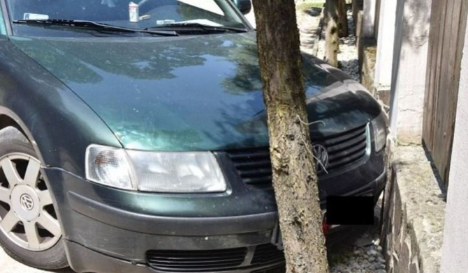 Ungaria. Un român a furat o mașină și a provocat un accident. Sursa: police.hu 
