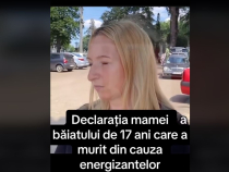 Mama adolescentului din Iași, mort după ce a consumat prea multe energizante, apel către tineri - Treziți-vă la realitate! 