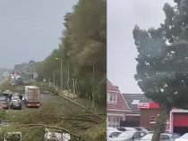 Olanda, lovită de o furtună violentă. Îndemnul autorităților - Stați acasă!