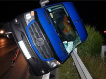 Microbuz românesc, implicat într-un accident mortal pe autostradă în Ungaria 
