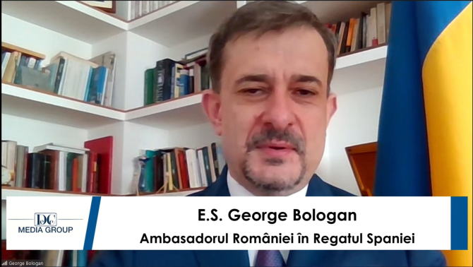 George Bologan, ambasadorul României în Spania (Sursa foto: captură YouTube))