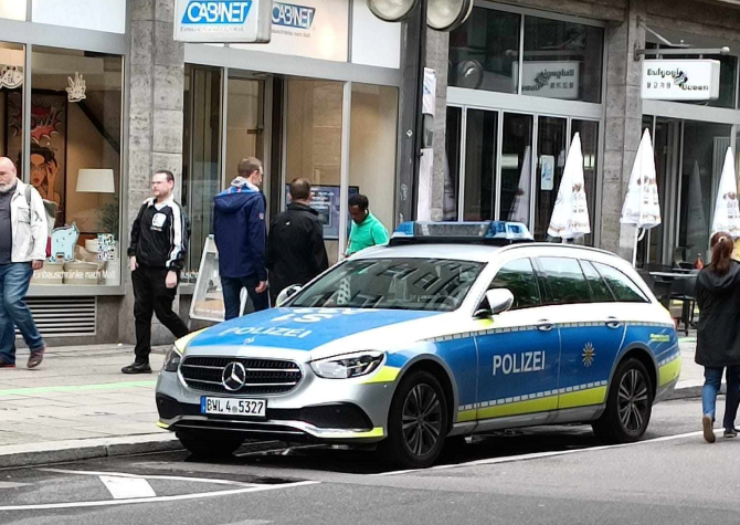 Mașină de poliție în Germania (Foto ilustrativ. Sursa: arhiva ȘtiriDiaspora)
