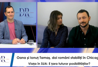 Oana si Ionut Tamas - invitati la emisiunea Departe de România