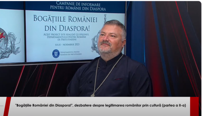 Preotul Gabriel Cazacu, prezent la dezbaterea organizată de DC Media Group