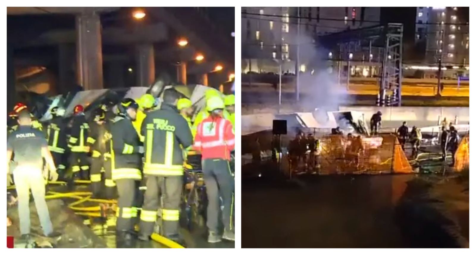 Incidente d’autobus in Italia: 20 morti.  Piano di intervento rosso.  Aggiornamento