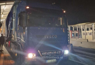 Camion în drum spre Ungaria, confiscat la ieșirea din țară. Ce ascundea șoferul după un perete fals