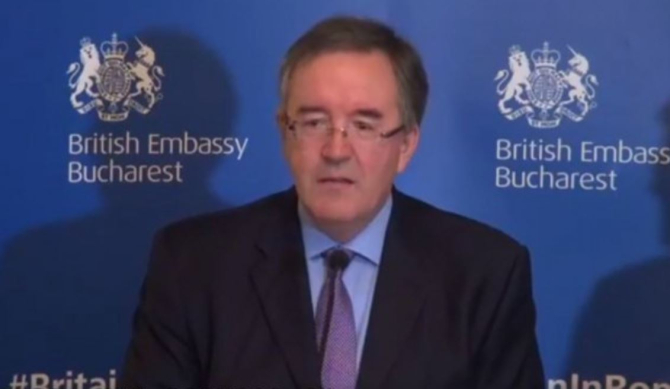 Ambasadorul Marii Britanii la Bucureşti, la final de mandat - Românii să vorbească de bine această minunată ţară 