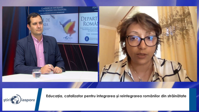 Claudia Puiu Barraud, invitata zilei la emisiunea Departe de România