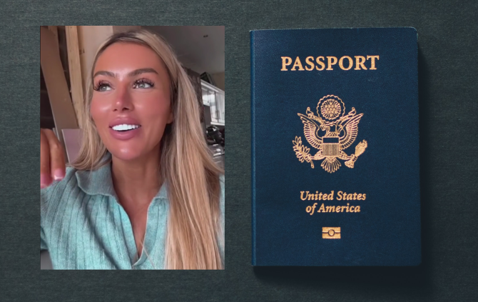 O femeie a fost obligată să își reînnoiască pașaportul în urma unei operații estetice - VIDEO / Foto: Tiktok