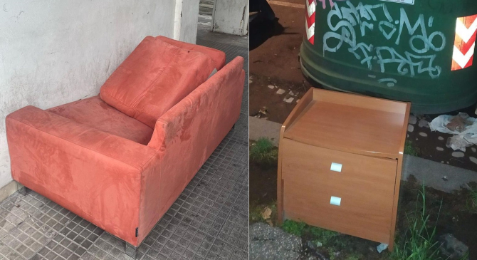 O pagină de Instagram vrea să transforme gunoaiele Romei în comori care să fie reciclate / Foto: Instagram