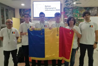 Elevi români, pe podiumul Olimpiadei Balcanice de Informatică, cu două medalii de aur, una de argint şi una de bronz 