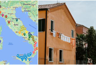 Harta orașelor din Italia unde poți cumpăra case la 1 euro 