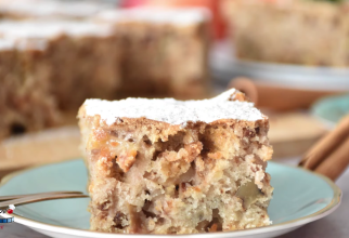 Prăjitură cu mere și nuci - Începe postul Crăciunului cu ceva dulce! / Foto: Captură video youtube