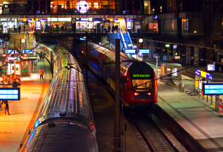 Trenurile de noapte din Europa se străduiesc să concureze cu zborurile low-cost (Foto ilustrativ. Sursa pxhere)