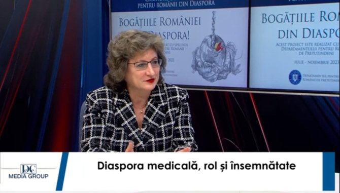Diana Păun, invitată în emisiunea Bogățiile României din Diaspora