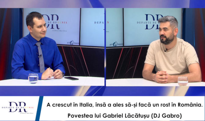 Gabriel Lăcătușu, invitatul zilei la emisiunea Departe de România